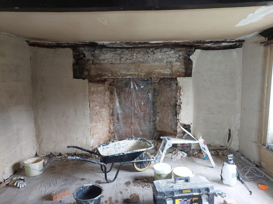 Line plastering